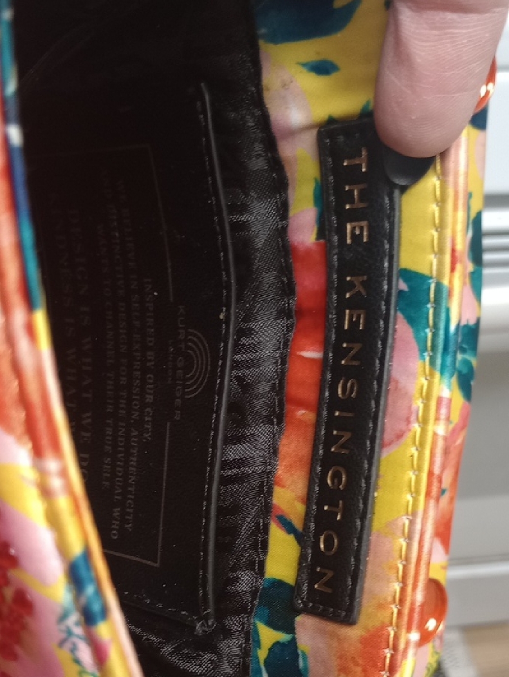 Kurt Geiger Mini Fabric Kensington Bag - Picture 4 of 11